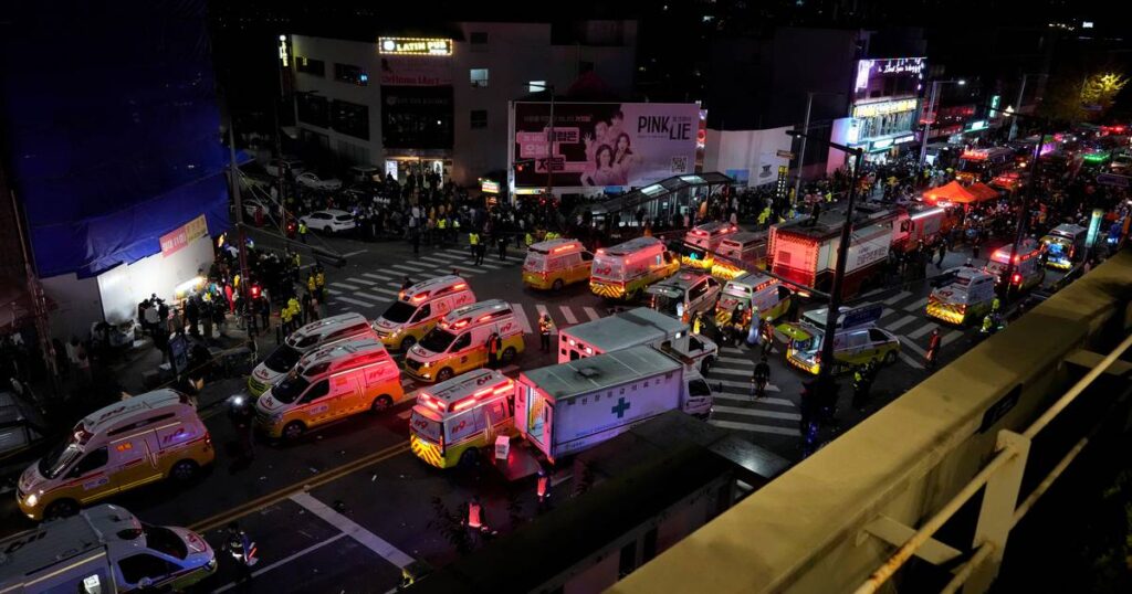 At least 59 dead after Halloween crowd surge in South Korea