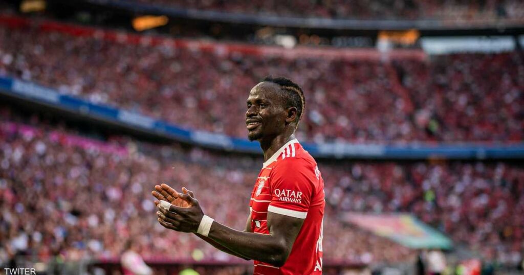 Sadio Mane leads Bayern Munich to take the lead