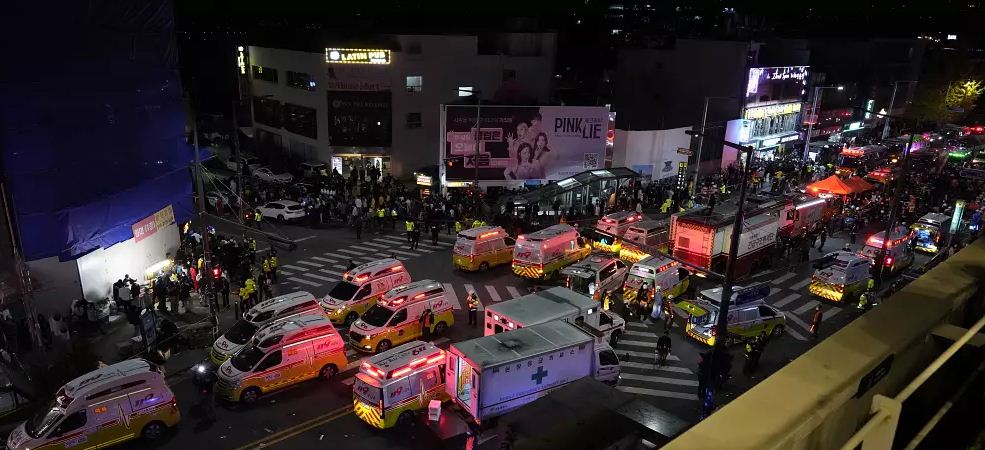 The death toll from the stampede in South Korea increased to 120 dead