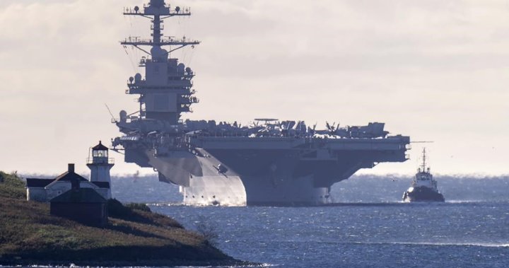 Aircraft carrier visit to Halifax shows ‘how tight’ U.S. is with allies: commander