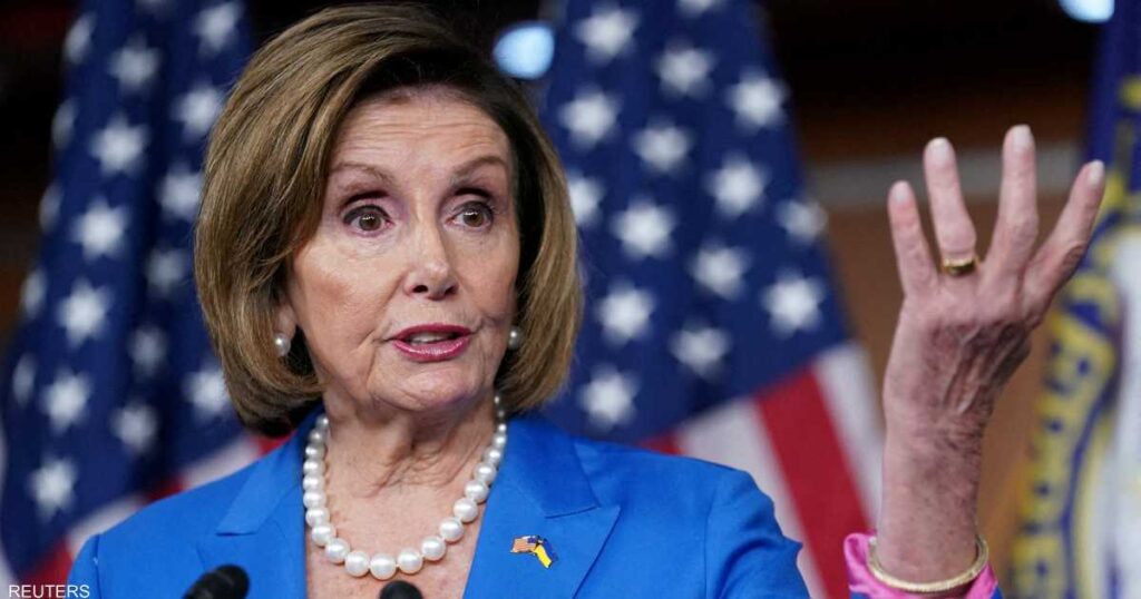 Her first comment after attacking her husband .. Pelosi feels sad and shocked