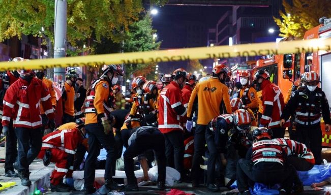 South Korea confirms the identities of 140 out of 151 victims who died in the stampede during the Halloween celebrations