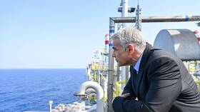 After the start of gas production .. Labid inspects the Carrich field