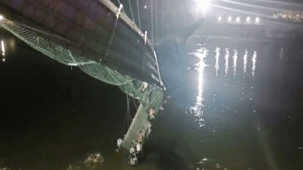 More than 150 people were killed and injured in the collapse of an India bridge