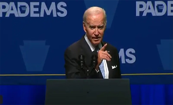 Witness: Biden makes a heavy mistake that in America 54 states instead of 50