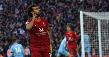 Liverpool celebrates Mohamed Salah’s exciting goal against Manchester City