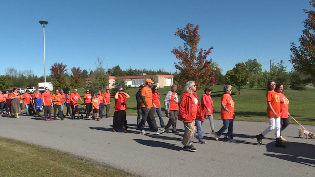 Residents of Kingston, Tyendinaga Mohawk Territory mark Truth and Reconciliation Day