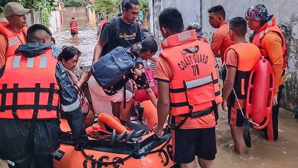 98 killed the storm’s death toll in the Philippines