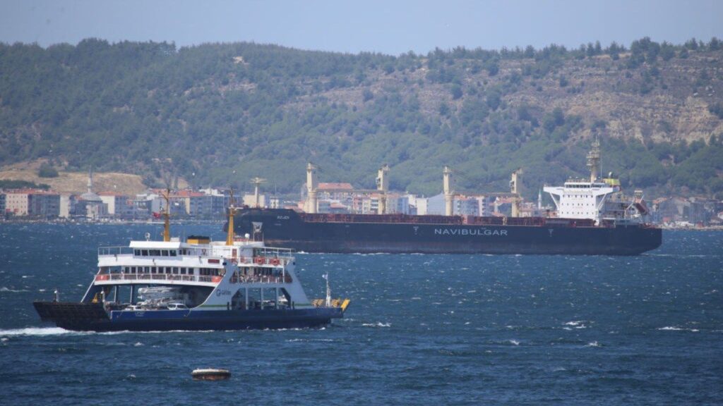 Two grain cargo shipping ships leave Ukraine ports, despite Russia’s suspension of the export agreement