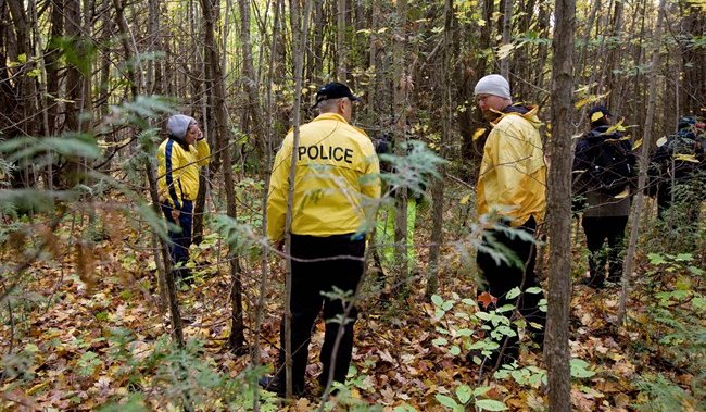 Police continue search for child near Woodstock, Ontario. conservation area