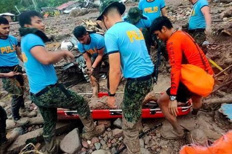 101 people were killed and 66 lost in floods and landslides in the Philippines