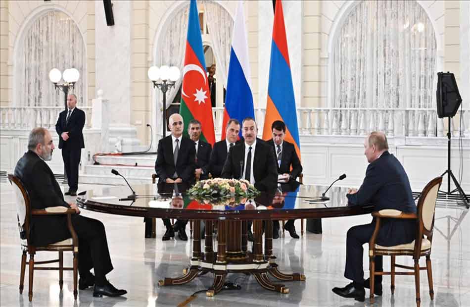 Russia, Armenia and Azerbaijan emphasize the importance of taking measures to conclude a peace treaty between Baku and Ervan