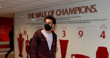 Liverpool against Napoli .. The arrival of Mohamed Salah and his companions to the “Anfield” stadium