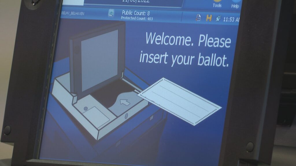 Voting machines are tested in public