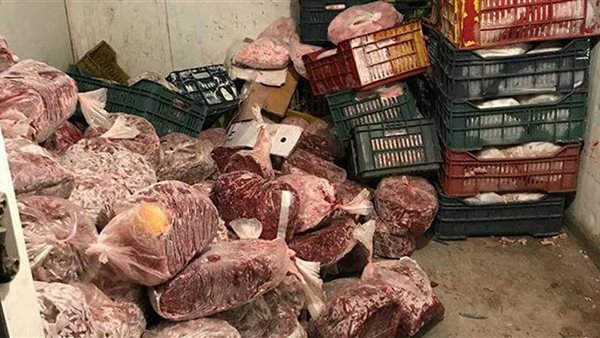 Seizure of more than 144 tons of meat and fish that are not suitable for human consumption