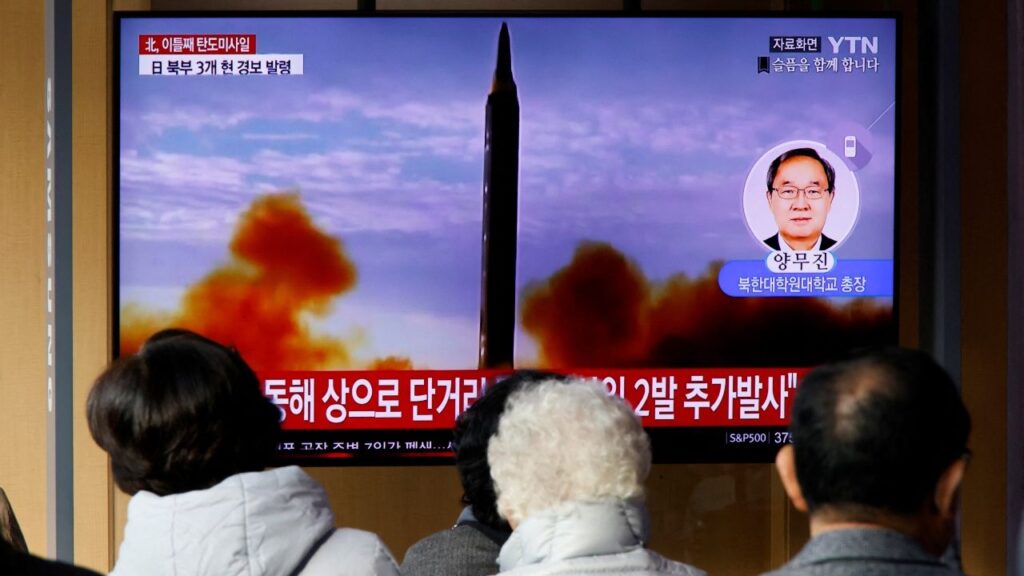 To launch an intercontinental missile … Washington is urging the strengthening of the sanctions imposed on North Korea