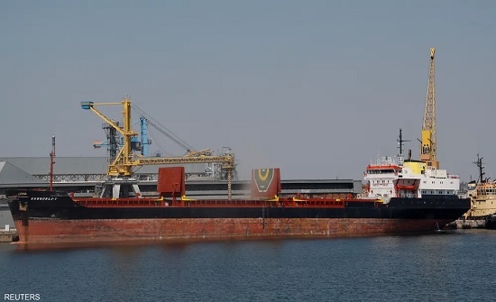 The departure of six cargo ships loaded with Ukrainian ports