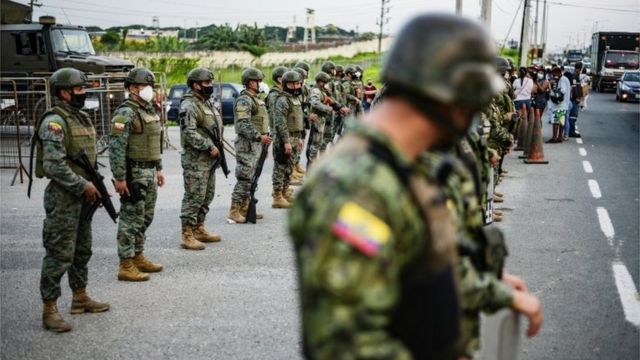 Ecuador expands the scope of emergency to curb drug gangs violence