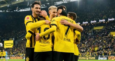 Dortmund is harsh on Boukhum by three in the German League .. Video