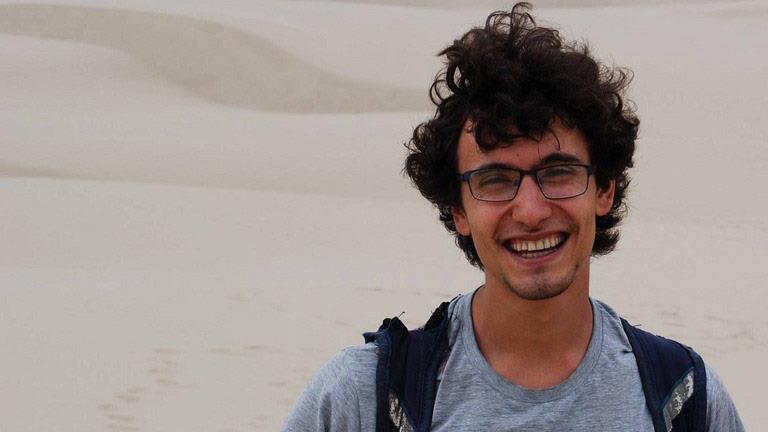 Who is the Egyptian young man who discovered the nearest black hole for the ground?