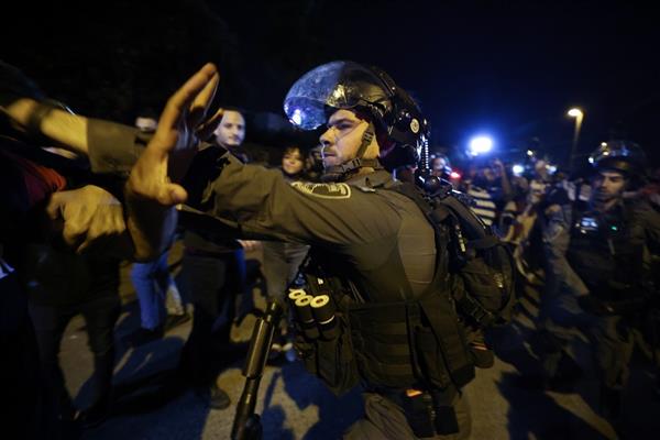 Clashes between the Palestinians and the Israeli occupation in the vicinity of Al -Quds University