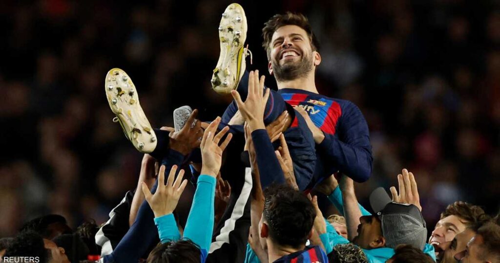 On the night of the Leader’s farewell .. Barcelona celebrates Bick and leads the League