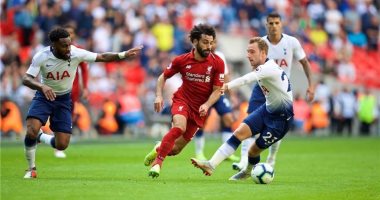 Tottenham against Liverpool .. Mohamed Salah, the top scoring against the English Premier League