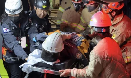 Coffee saves workers from death a week after the rubble in South Korea