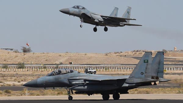 Saudi Defense: F -15 fighter fighter and its crew survived