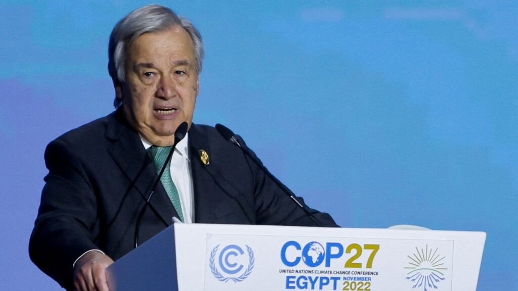 Guterres: Humanity has two options, either perish or cooperation