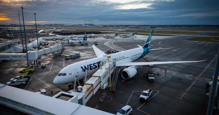 More WestJet flight cancellations, disruptions anticipated after weekend outage