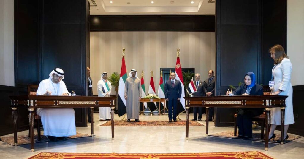 Egypt and the UAE signs a huge wind project agreement