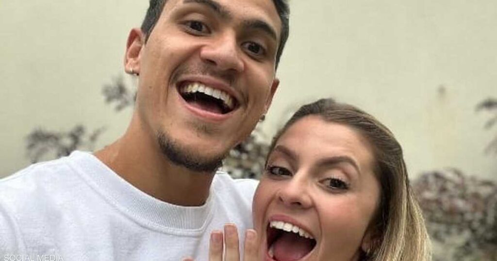 World Cup and marriage .. Double joy for Brazilian player