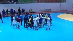 The death of a player in the Jordanian handball team (video)