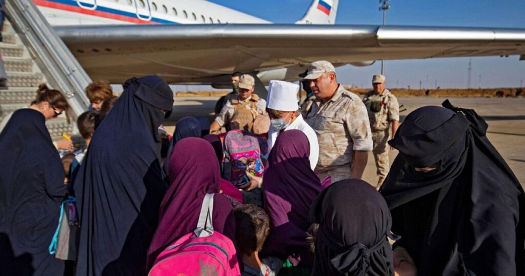 The high pace of the deportation of ISIS families from the refugee camps in Syria