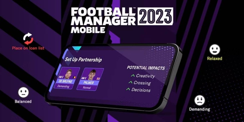 Futbol Manager 2023 game connects to Android devices