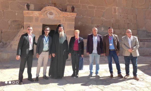 First Lady of Cyprus visits Saint Catherine Antiquities District