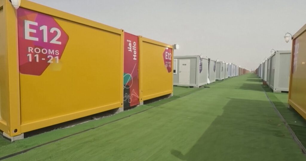 Qatar Unveils $ 340 A Night World Cup Fan Portacabins