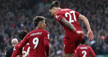 Liverpool against Southampton .. The Reds excels in the trilogy of Firmino and Nunez in an exciting run