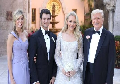 In a dress designed by Lebanese Elie Saab .. Trump’s younger daughter marries an Arab billionaire (photos)