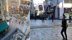 The death and wounded of the explosion of Istiklal Street in Istanbul (video)