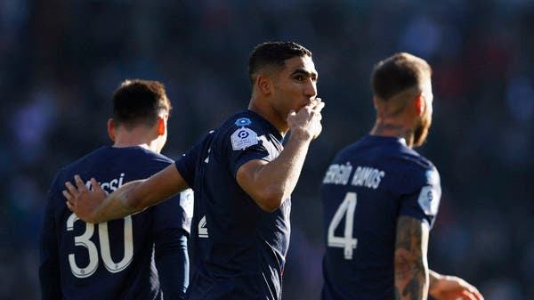 Mbappe and Hakimi score in Saint -Germain’s victory over Oxer