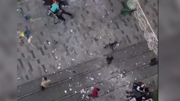 Watch the first moments of the bloody Istanbul bombing that killed and wounded