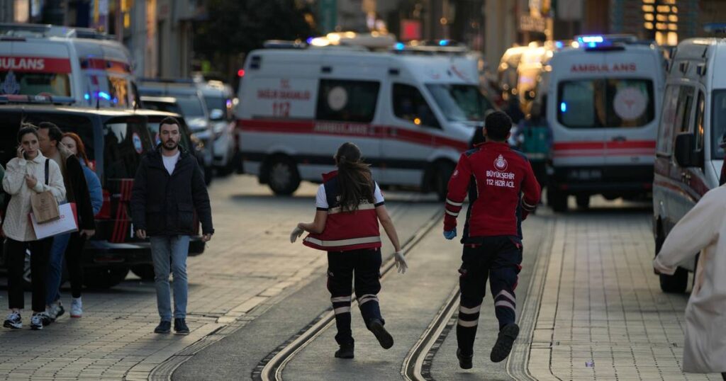 6 dead, dozens hurt after bomb rocks avenue in heart of Istanbul