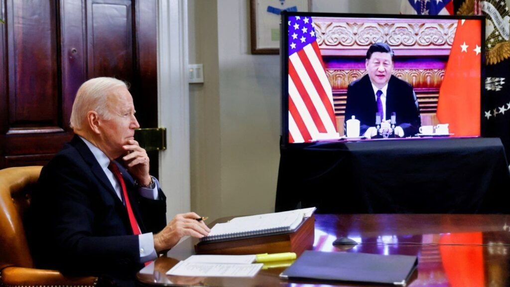 Biden hopes to find areas for cooperation with his Chinese counterpart .. He threatens North Korea