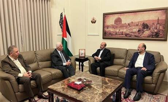 A meeting between “Fatah” and “Hamas” in Beirut .. “Standardization of the class and addressing the projects of the Netanyahu government”