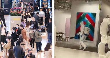 One day after the opening … the closing of the Shanghai exhibition due to the Corona virus