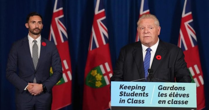 Ontario set to repeal education worker law that imposed contract, banned strike