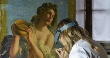 A cultural project reveals a digital version of the centuries -old painting belonging to “Artemisa Gentski”