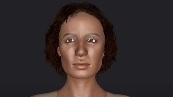 They renovated her face .. The first video of the mysterious mummy bearing